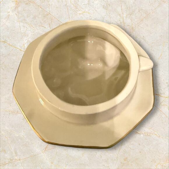 Fitz & Floyd Classics 3-Piece Fruit Embossed Teapot, Sugar Bowl & Creamer Set - Picture 14 of 14